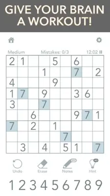 Sudoku android App screenshot 2